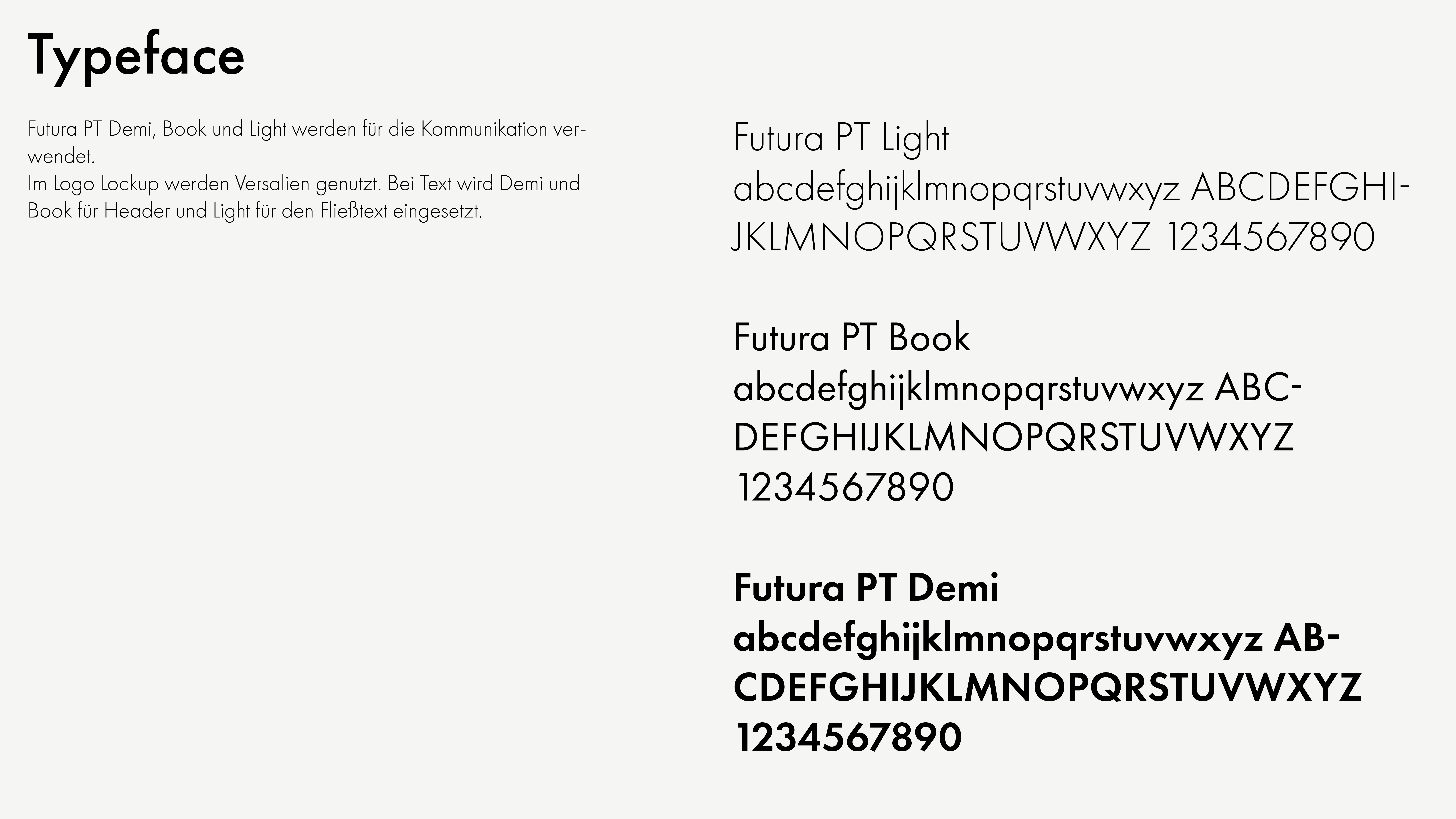 Typography & Typeface System